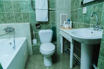 Фото номера Двухместный номер с 2 отдельными кроватями Гостиница Барбарис г. Биробиджан 6
